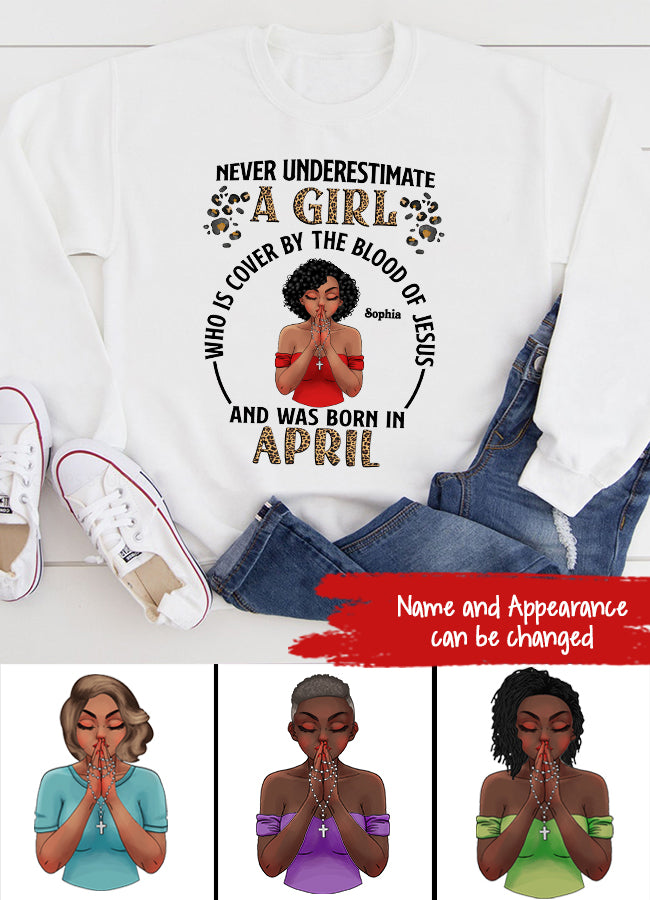 April Birthday Shirt, Custom Birthday Shirt, Queens Born In April, April Birthday Gifts, April shirts for Woman