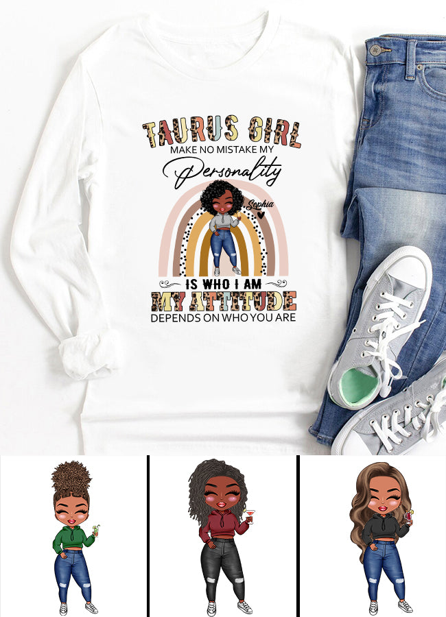 Personalized Zodiac Diva, Custom Birthday Shirt, Birthday Queen T Shirt, Taurus T Shirt For Woman, Living My Best Life