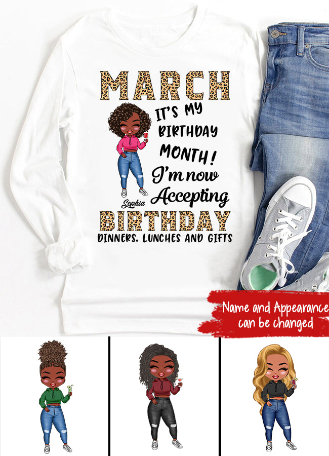 March Birthday Shirt, Custom Birthday Shirt, Queens Born In March, March Birthday Gifts, March shirts for Woman