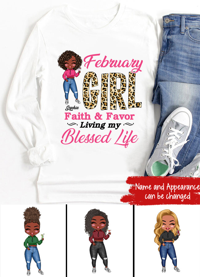 February Birthday Shirt, Custom Birthday Shirt, Queens Born In February, February Birthday Gifts, February shirts for Woman