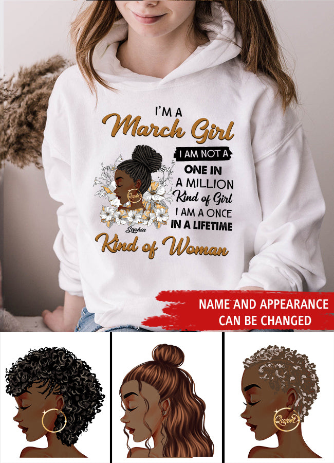 March Birthday Shirt, Custom Birthday Shirt, Queens Born In March, March Birthday Shirts For Woman, March Birthday Gifts
