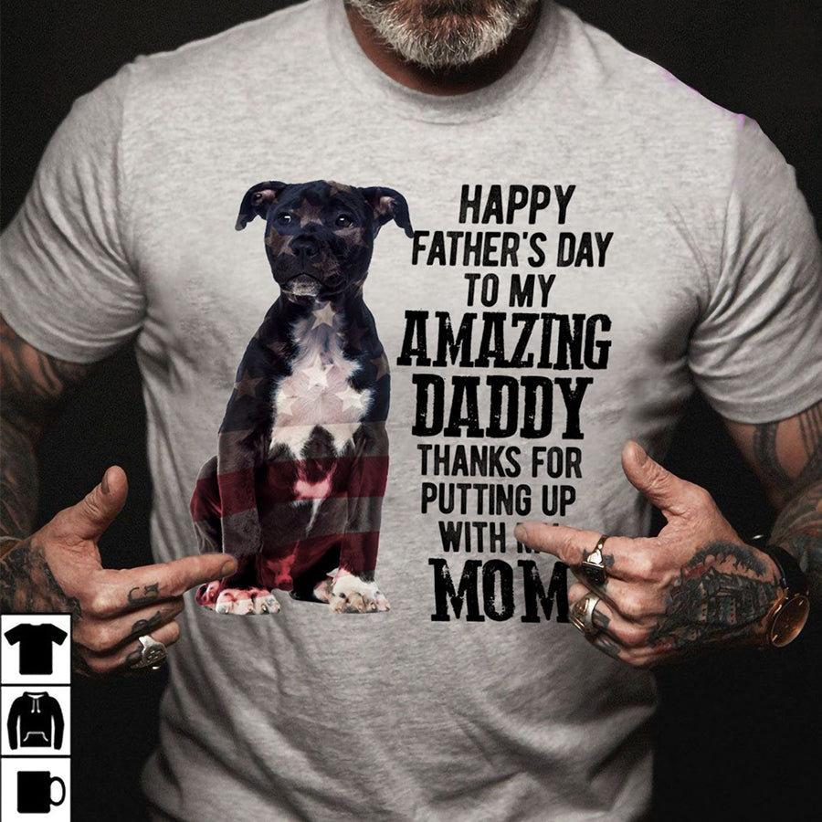 Father&#39;s Day T Shirts, Father&#39;s Day Gift Ideas From Wife, Best Dog Dad, Fathers Day Shirts For Dad, Dog Dad Shirt, Happy Fathers Day Shirts, Father Day Gift