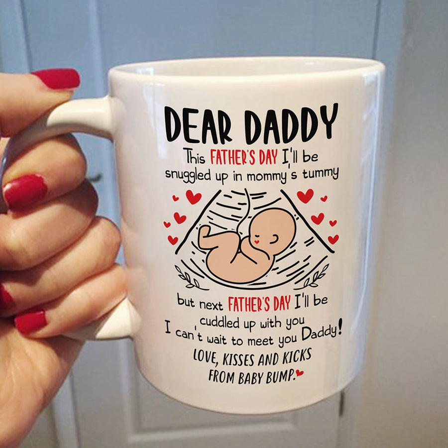 First Time Dad Gifts, Happy Father Day Mug, Father&#39;s Day Mug, Funny Dad Coffee Mugs, Fathers Day Cup, Father Day Gift, Coffee Cups