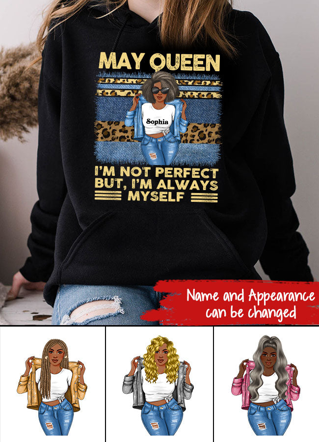 May Birthday Shirt, Custom Birthday Shirt, Queens Born In  May, May Birthday Gifts,  May Birthday Gifts