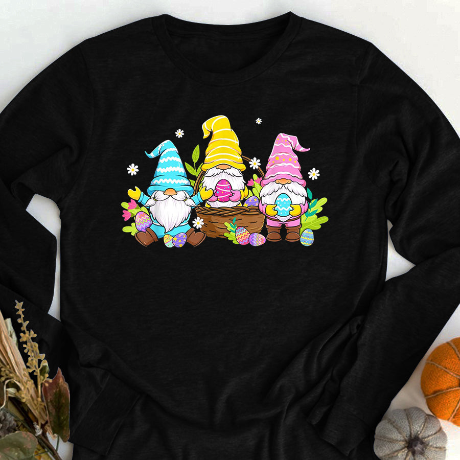 Easter Shirt Gnome Easter T-Shirt Funny Easter Gift For Girls and Women